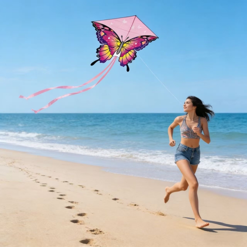 Kite Wind Outdoor - Nuevos cometas de mariposa de nailon