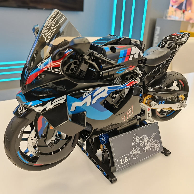 Kids Toys Under 1000 - Bloques de Construcción de Motocicleta de