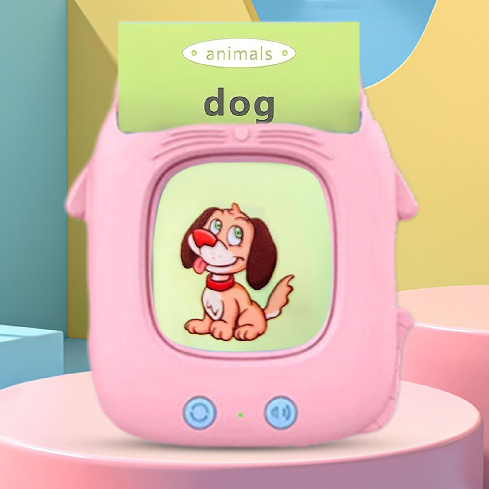 Educational Flash Card - Tarjetas Flash parlantes para niños pequeños,