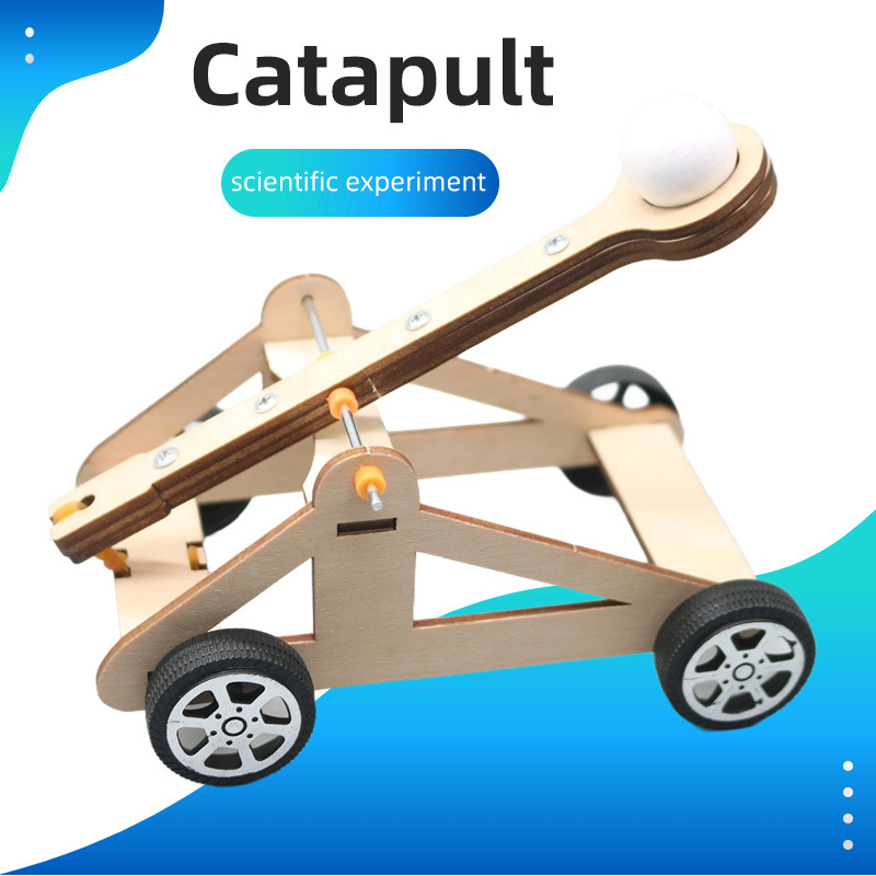 Catapult Launcher Toy - Juguete de catapulta DIY, Kit de