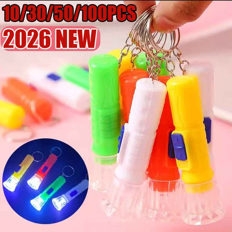 Kids Toys Usa - 10/30/50/100PCS Mini Linterna LED de Juguete