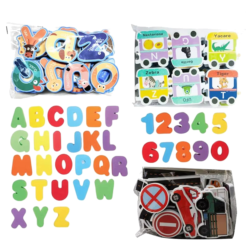 Bath Letter Number Foam - Juguetes de baño para bebé, rompecabezas