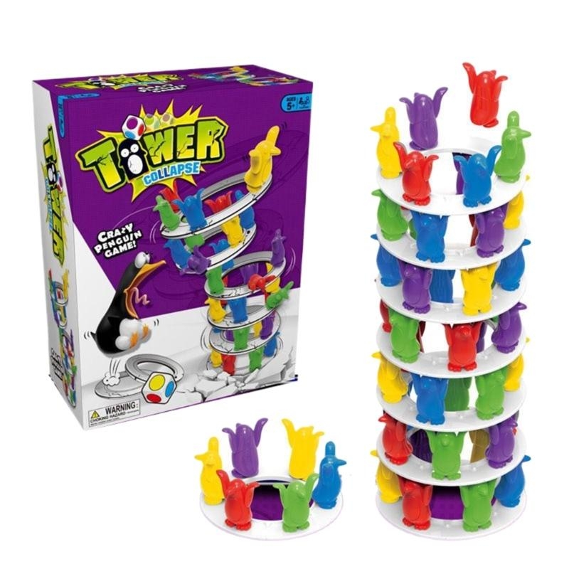 Kids Quirky Toys - Juego apilamiento torre Build Bloque Tower