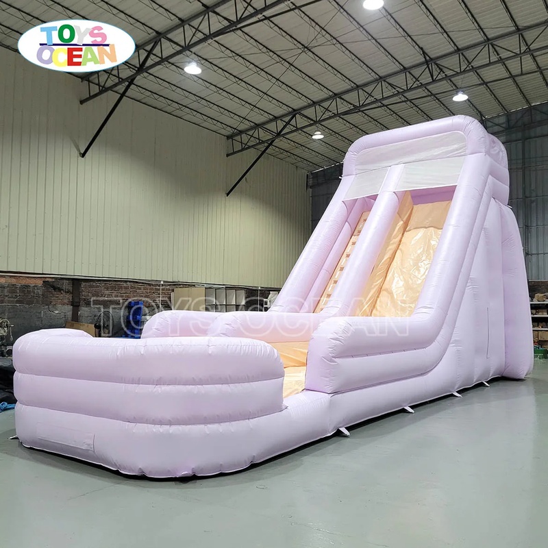 Kids Toys Rental - Tobogán Acuático Inflable de PVC Blanco