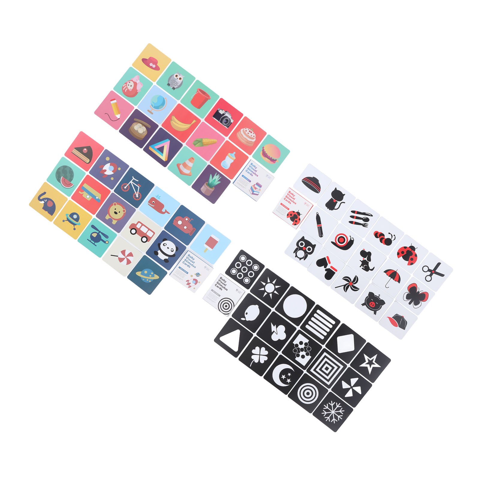 Educational Flash Card - ZK40 64 Uds. Flashcards de alto