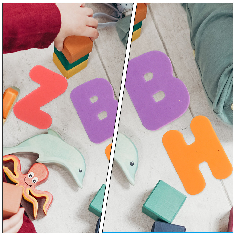 Bath Letter Number Foam - 2 Juegos de Pegatinas de Espuma