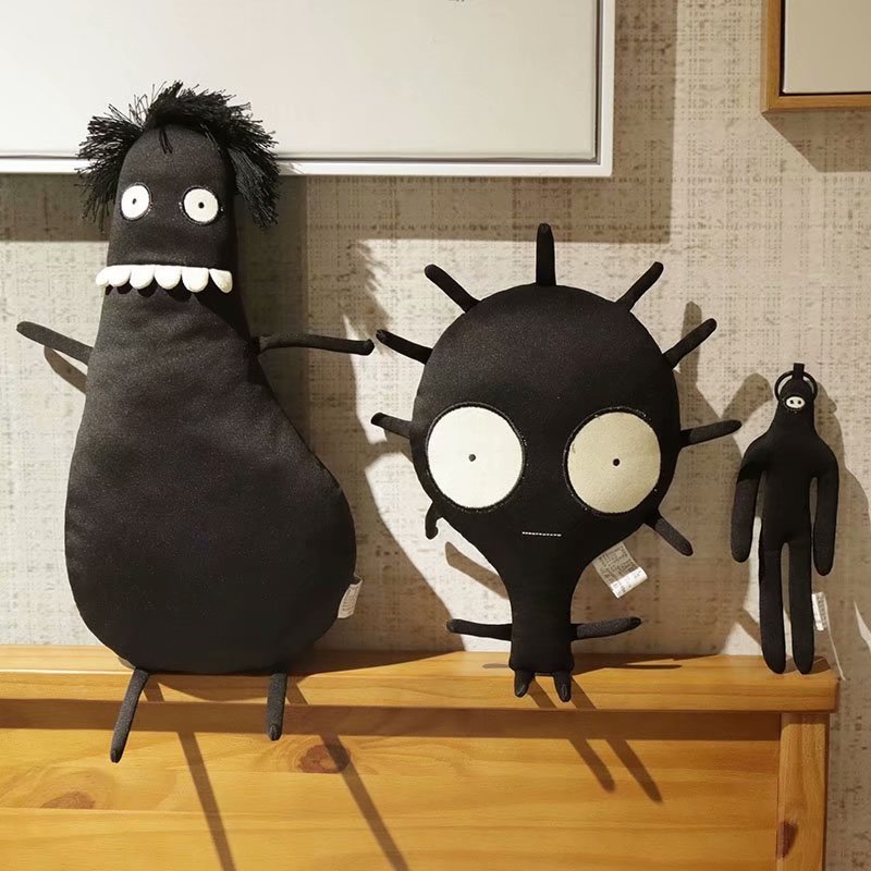 Kids Quirky Toys - Bonita muñeca de peluche peculiar gótica