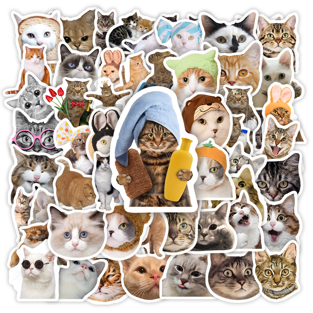 Kids Toys Clipart - Pegatinas de Clipart de gato divertidas