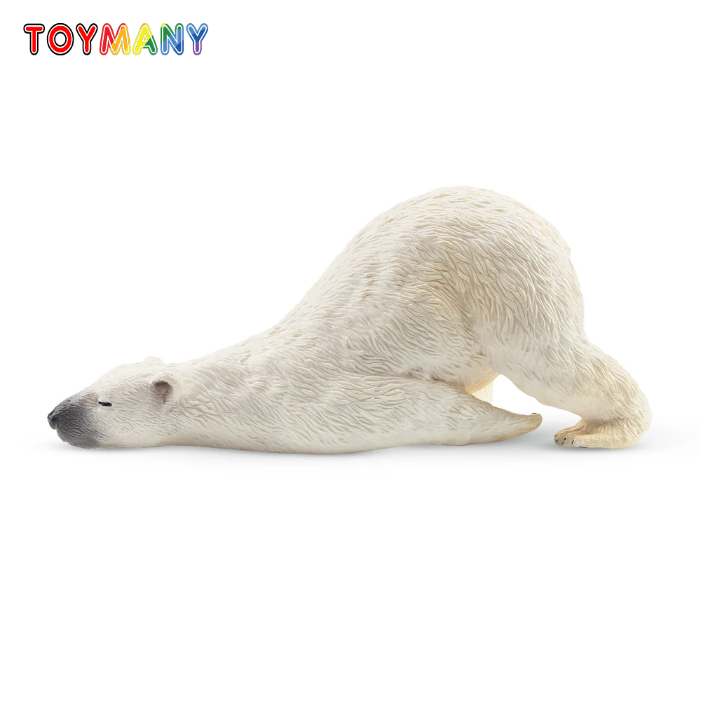 Kids Toys Latest - Toymany simulación de tumbado oso Polar