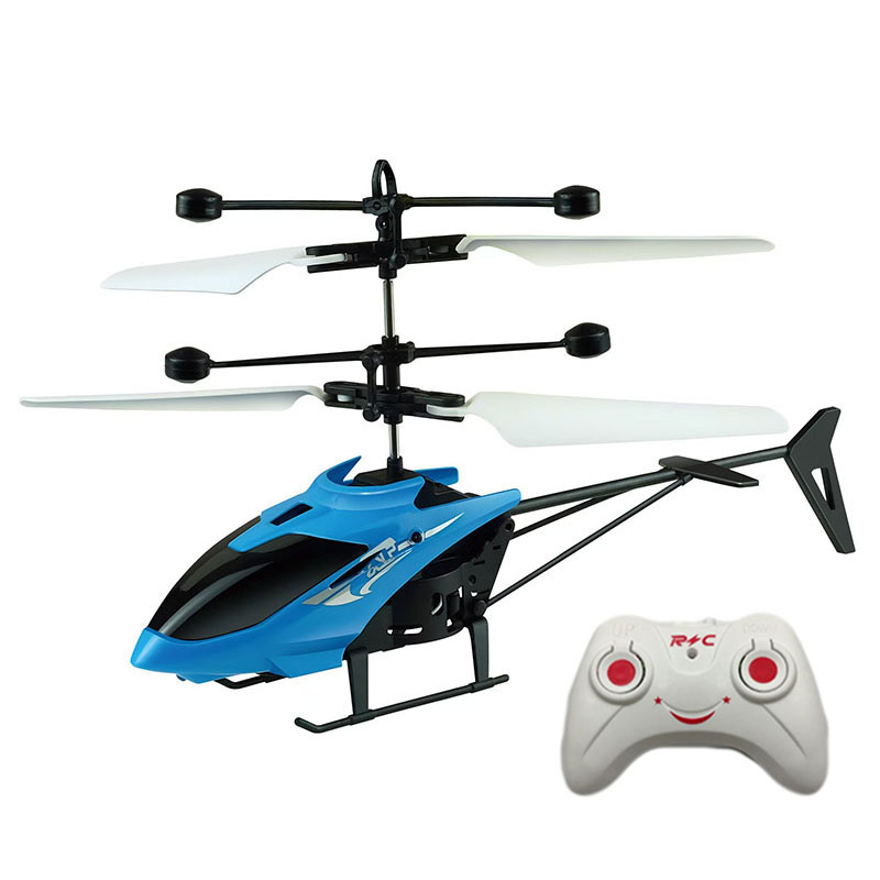 Kids Toys Helicopter - Mini avión de Control remoto, helicóptero,