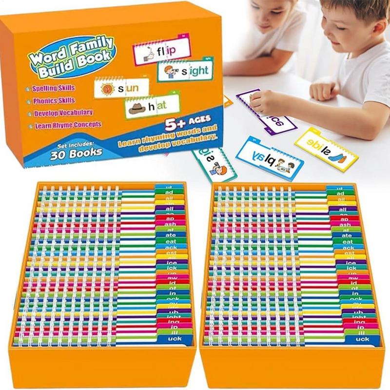 Educational Flash Card - Nuevo libro de lectura, 30 libros