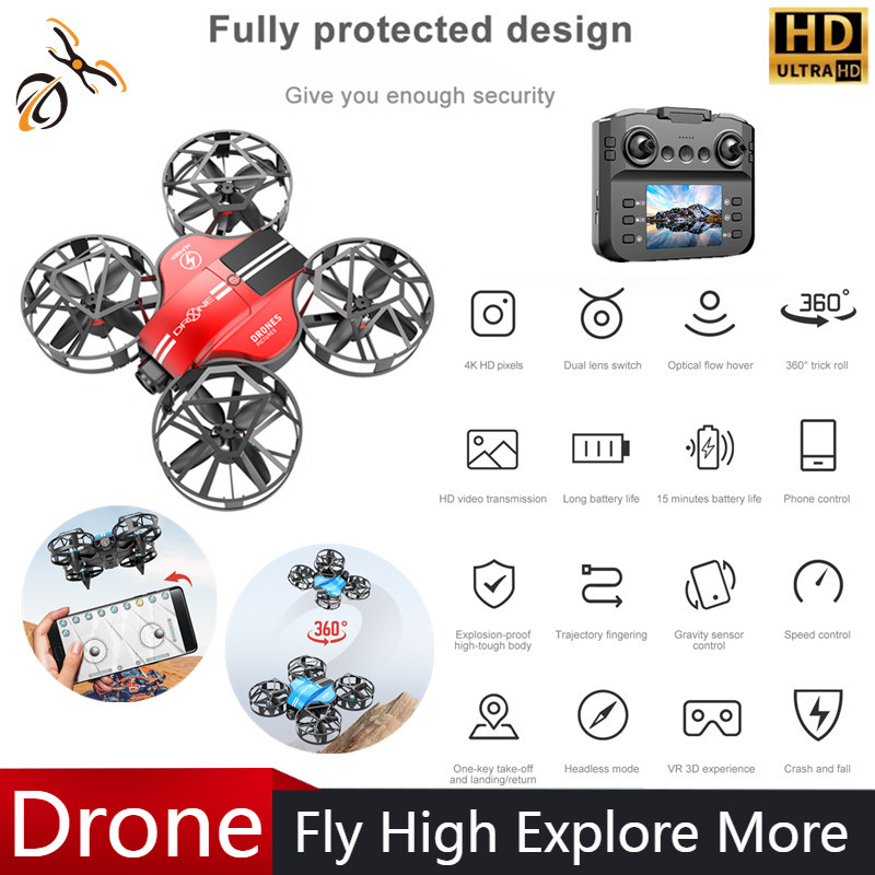 Kids Toys Helicopter - Nuevo Mini Drone 812PRO profesión HD