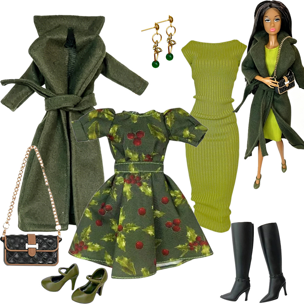 Kids Toys Latest - Ropa para muñecas a escala 1/6,