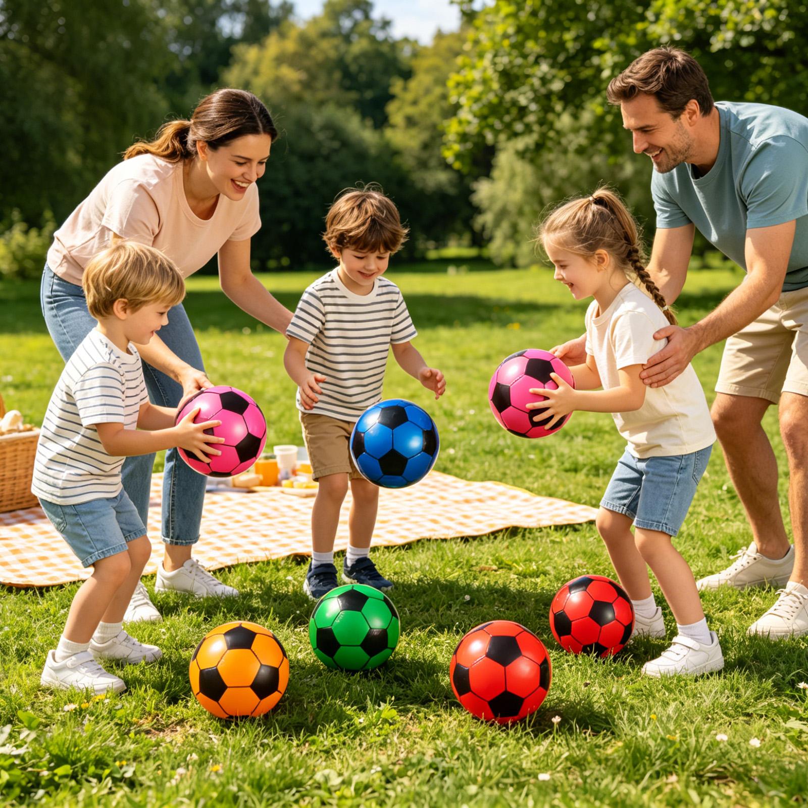 Kids Yard Toys - Balón de Fútbol Inflable de 6
