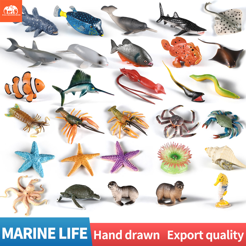 Kids Toys Packaging - Set de Figuras de Animales Marinos