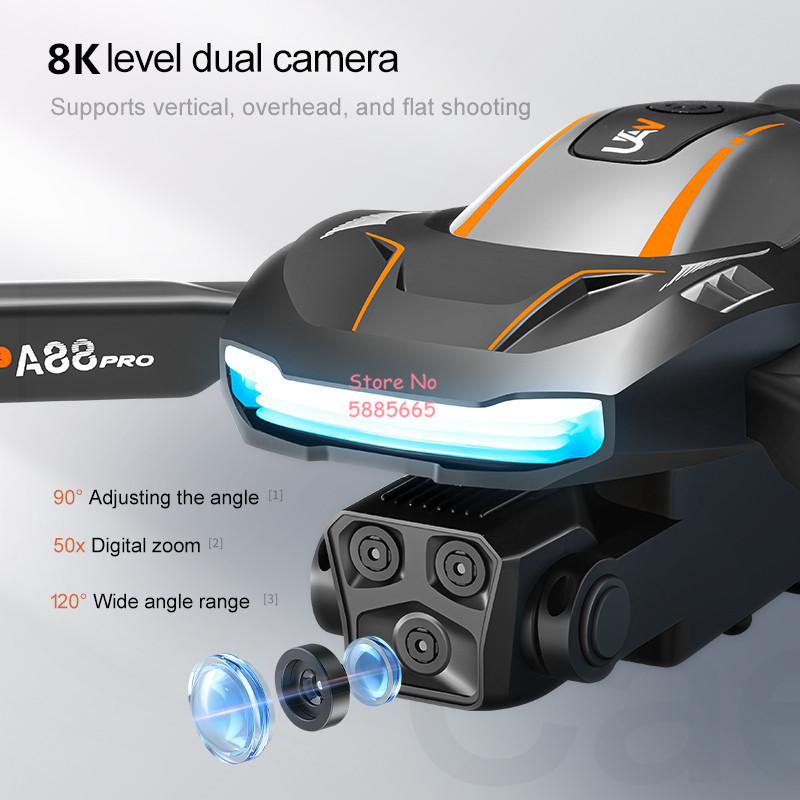 Fotografía aérea 8K posicionam - Kids Toys Helicopter reseña y precio