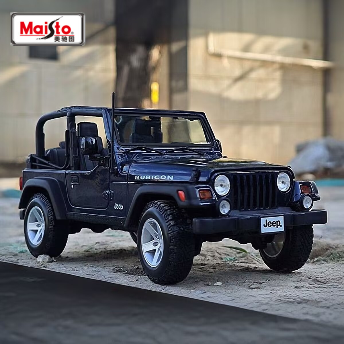 Maisto 1:18 Jeep Wrangler Rubi - Kids Toys Jeep reseña y precio