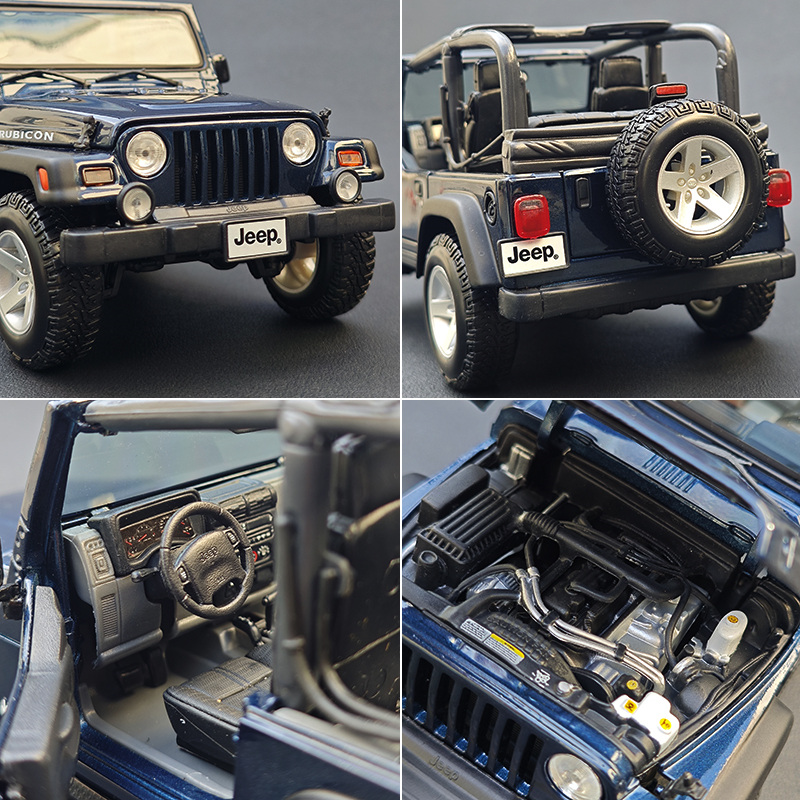 Maisto 1:18 Jeep Wrangler Rubi - Kids Toys Jeep reseña y precio