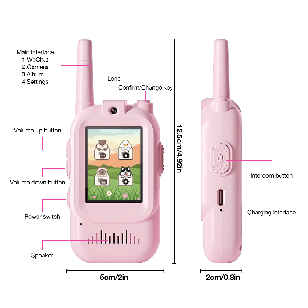Walkie Talkies Recargables par - Kids Toys Videos reseña y precio