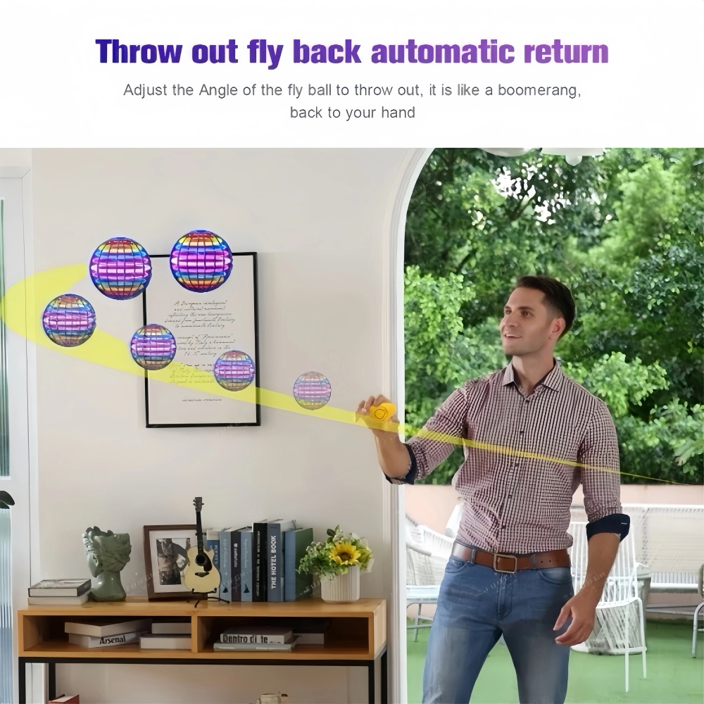 Bola de Boomerang con orbe vol - Kids Toys Helicopter reseña y precio