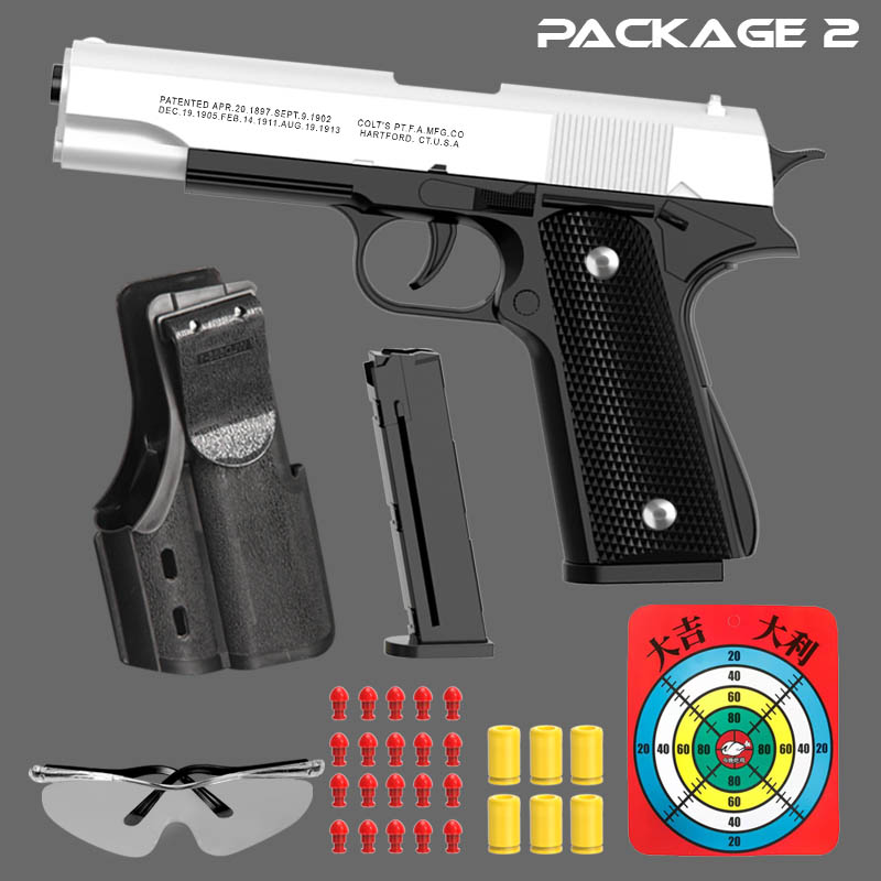 Pistola de juguete M1911 Colt, - Catapult Launcher Toy reseña y precio