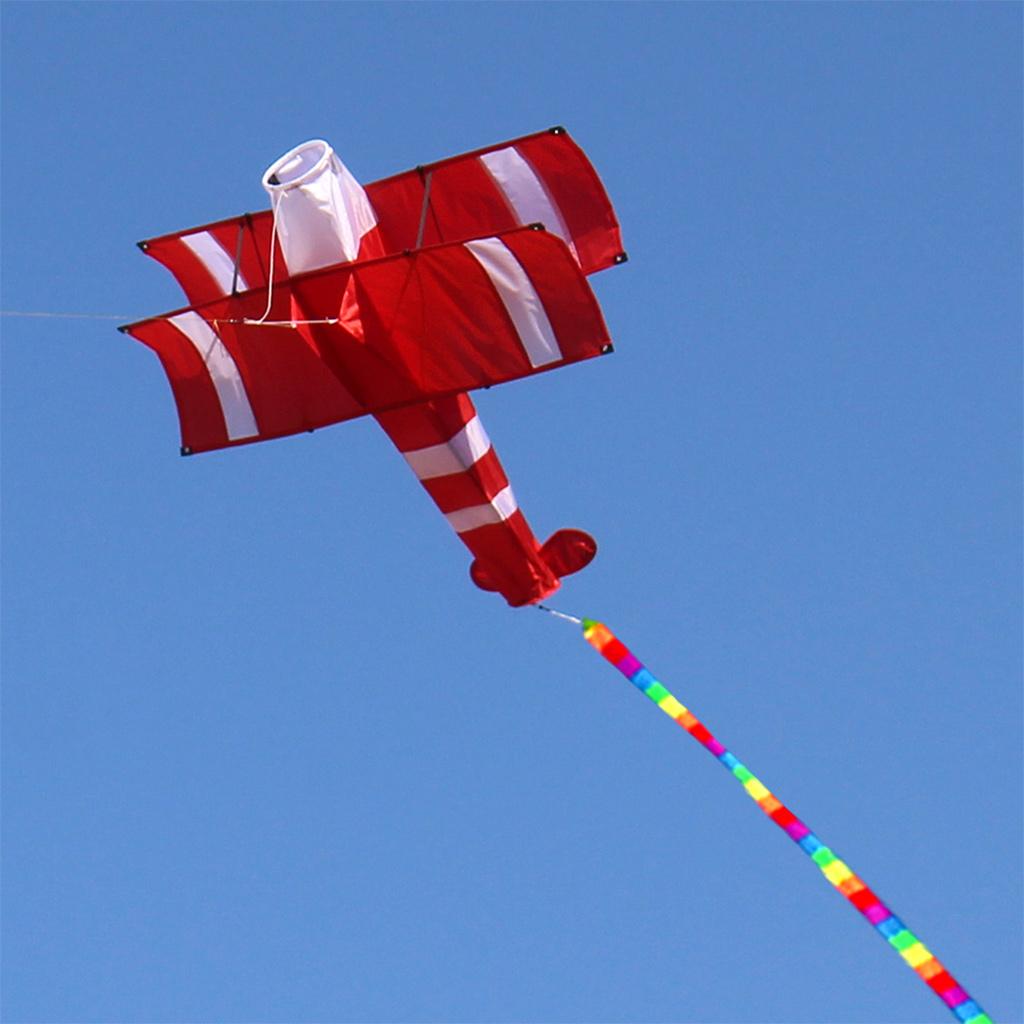Cometa de avión 3D, avión de u - Kite Wind Outdoor reseña y precio
