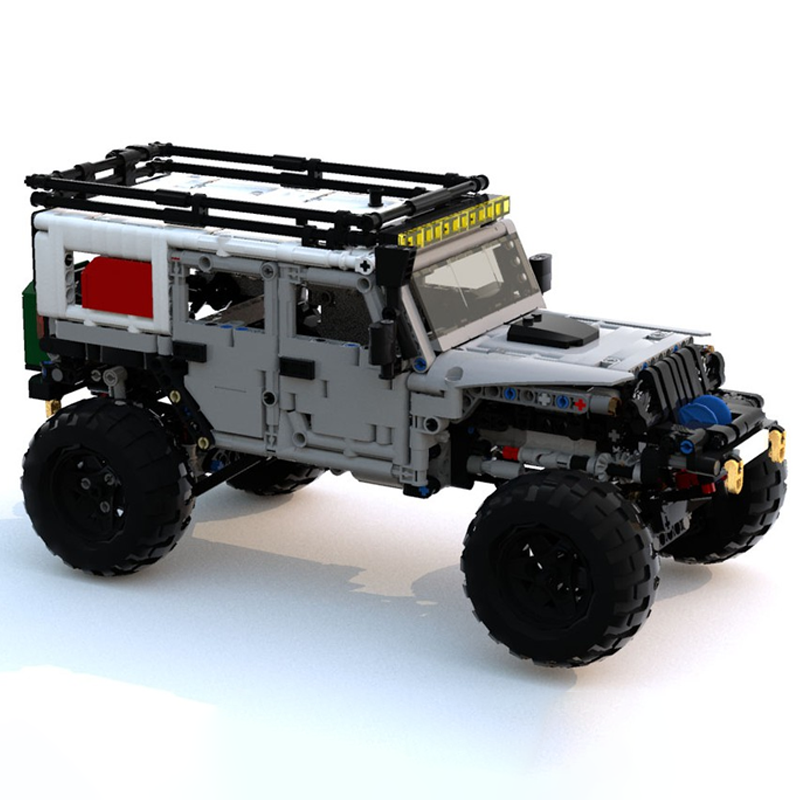 1260 Piezas MOC LXF Jeep Wrang - Kids Toys Jeep reseña y precio