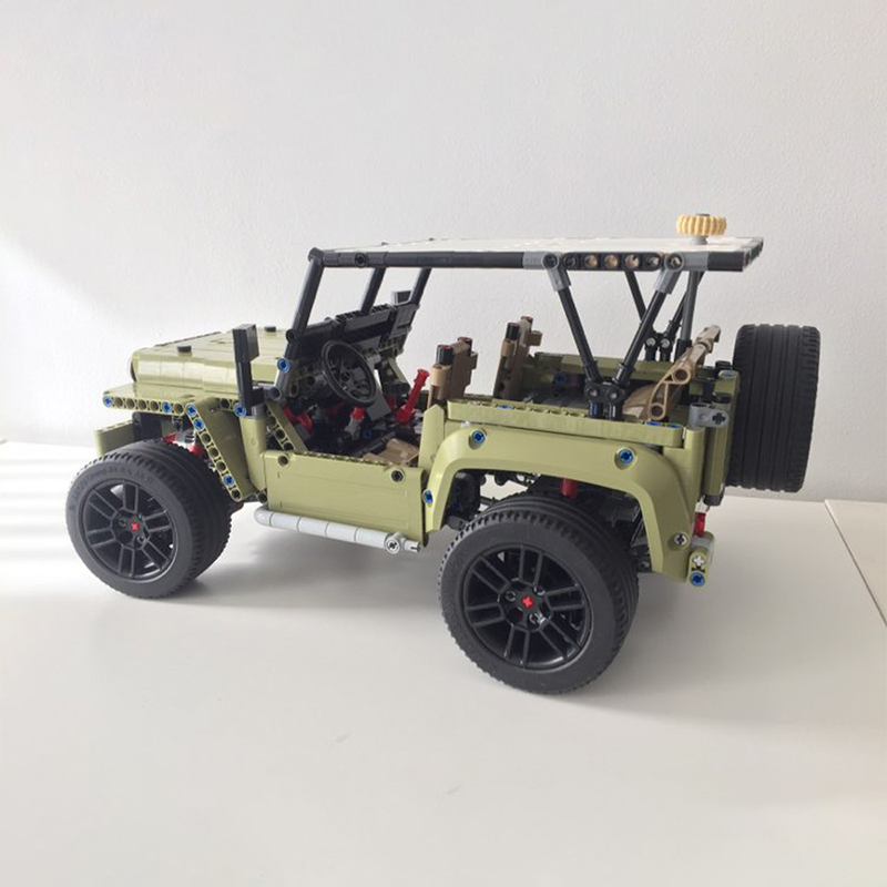 1603 piezas MOC C Modelo Willy - Kids Toys Jeep reseña y precio