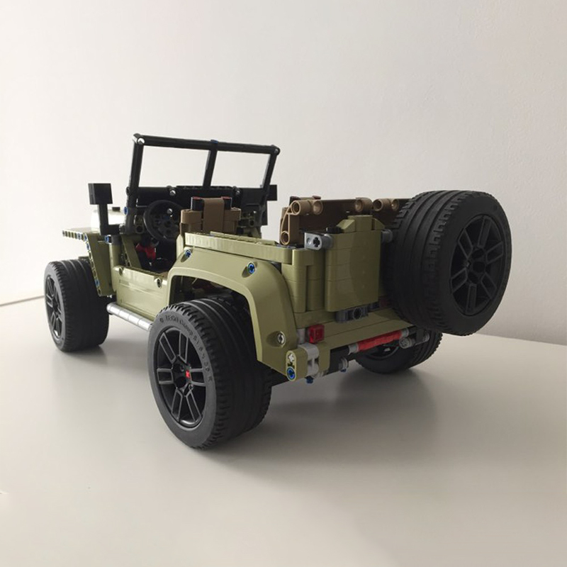 1603 piezas MOC C Modelo Willy - Kids Toys Jeep reseña y precio