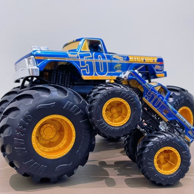 Hot Wheels Monster Trucks Bigf - Hot Wheels Car Monster Trucks reseña y precio