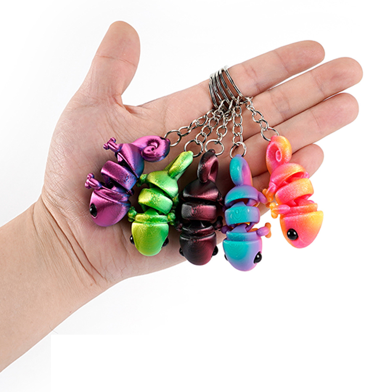 Llavero camaleón con estampado - Kids Quirky Toys reseña y precio