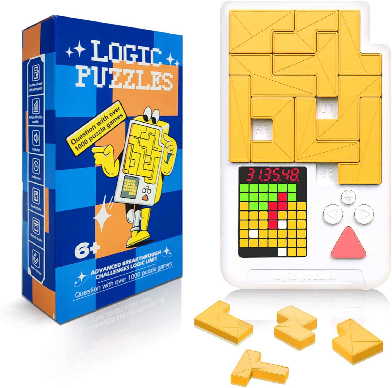 Rompecabezas Magnético Lógico  - Kids Toys Under 1000 reseña y precio