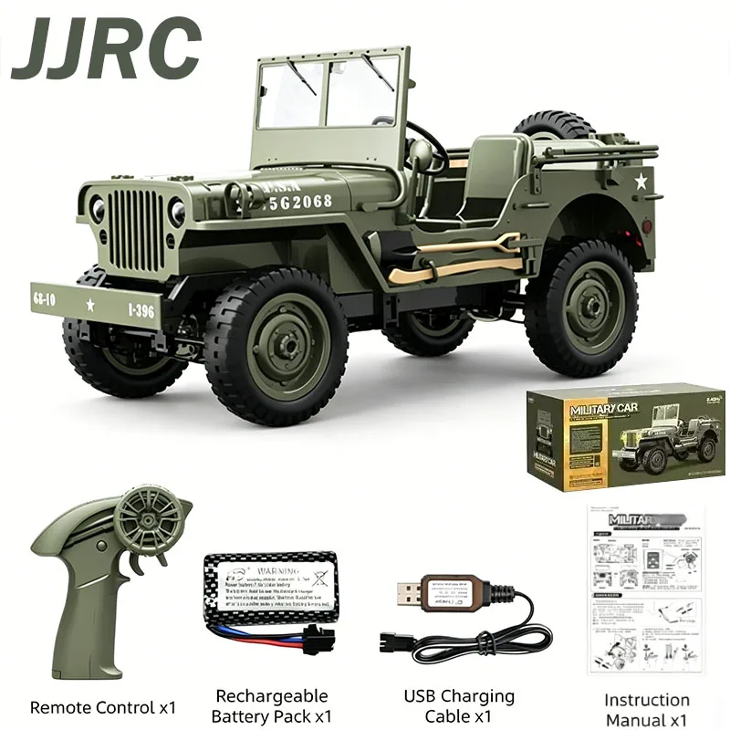 JJRC 1:10 C8815 Coche RC Willy - Kids Toys Jeep reseña y precio