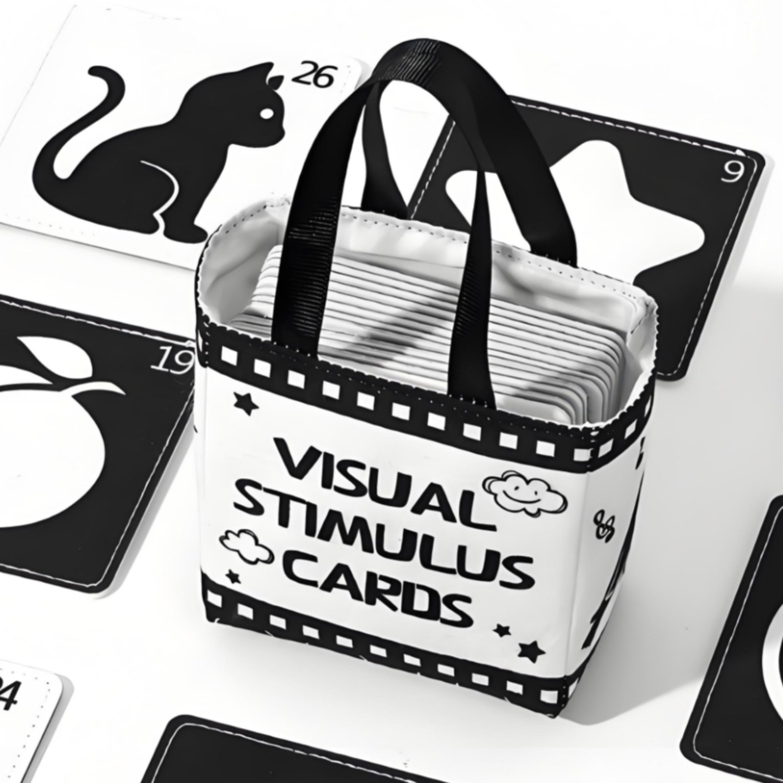 Tarjetas de tela para educació - Educational Flash Card reseña y precio