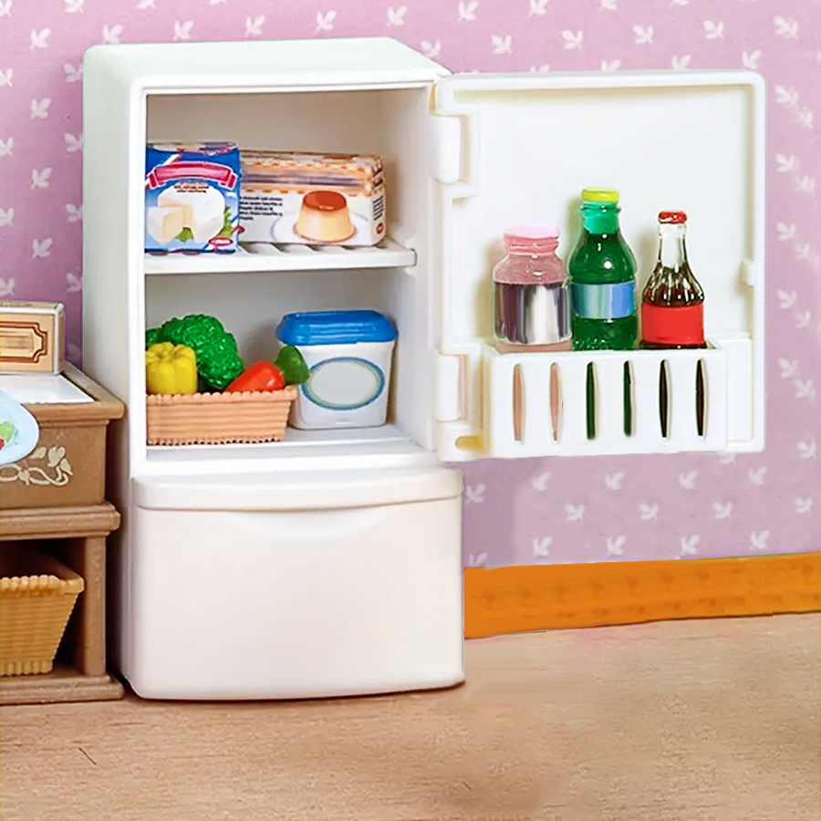 Refrigerador en Miniatura para - Dollhouse Furniture Set reseña y precio
