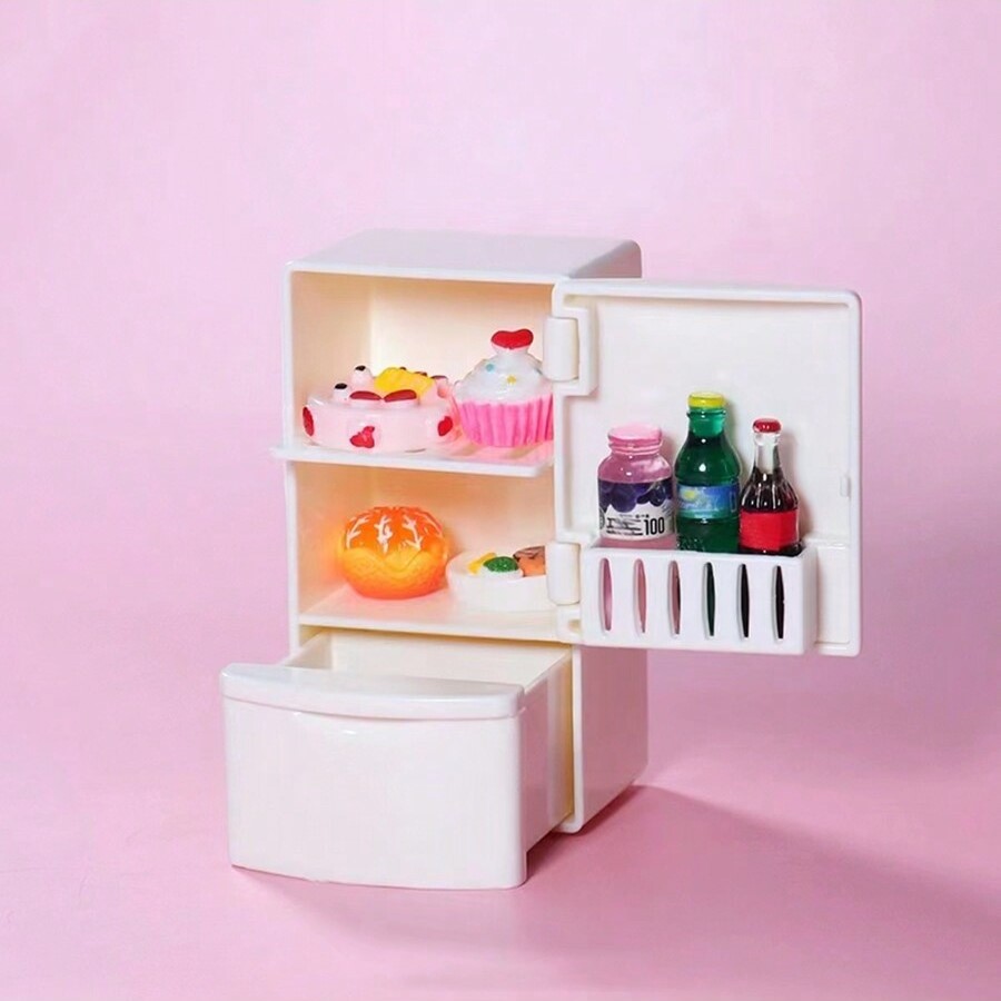 Refrigerador en Miniatura para - Dollhouse Furniture Set reseña y precio