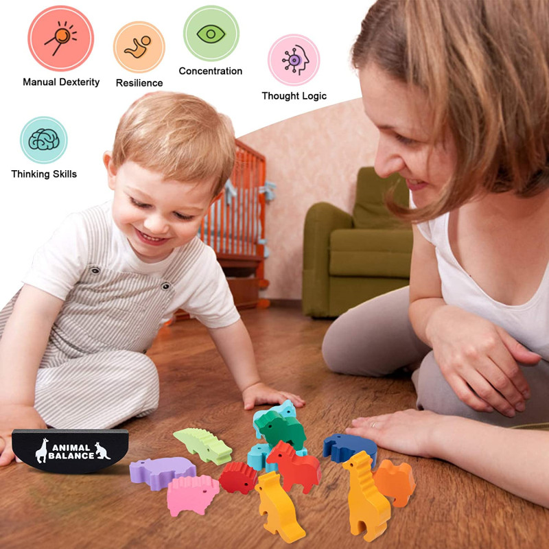 Nuevos niños Montessori bloque - Kids Toys Videos reseña y precio