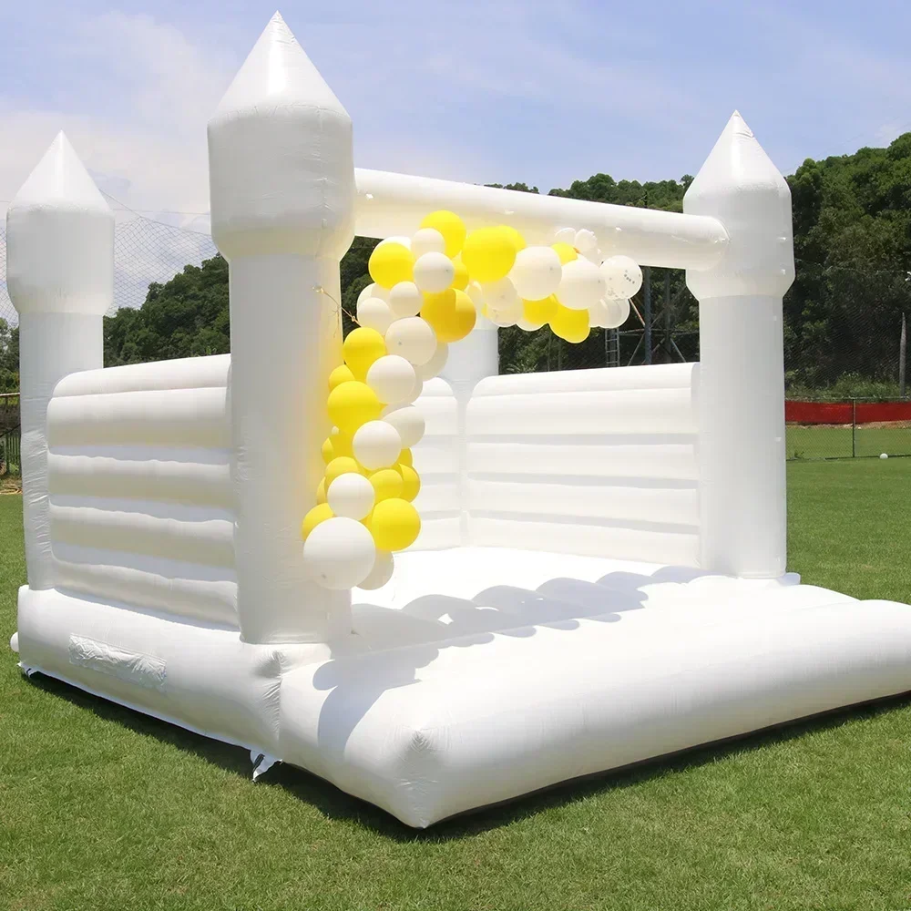 Castillo inflable blanco/negro - Kids Toys Rental reseña y precio