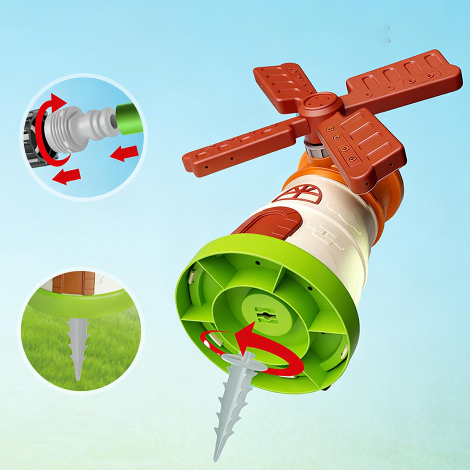 Aspersor de Agua Giratorio con - Kids Yard Toys reseña y precio