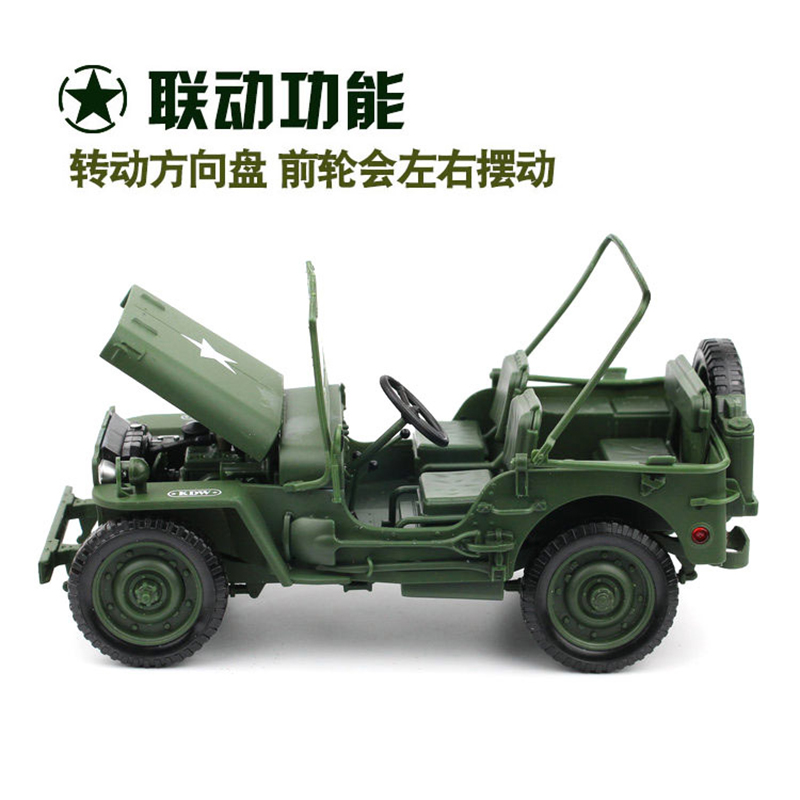 Modelo militar táctico 1:18, v - Kids Toys Jeep reseña y precio