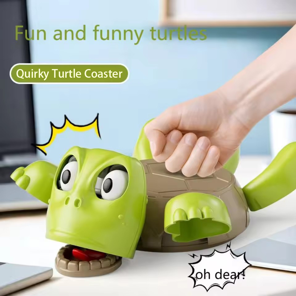 Posavasos de tortuga peculiar, - Kids Quirky Toys reseña y precio