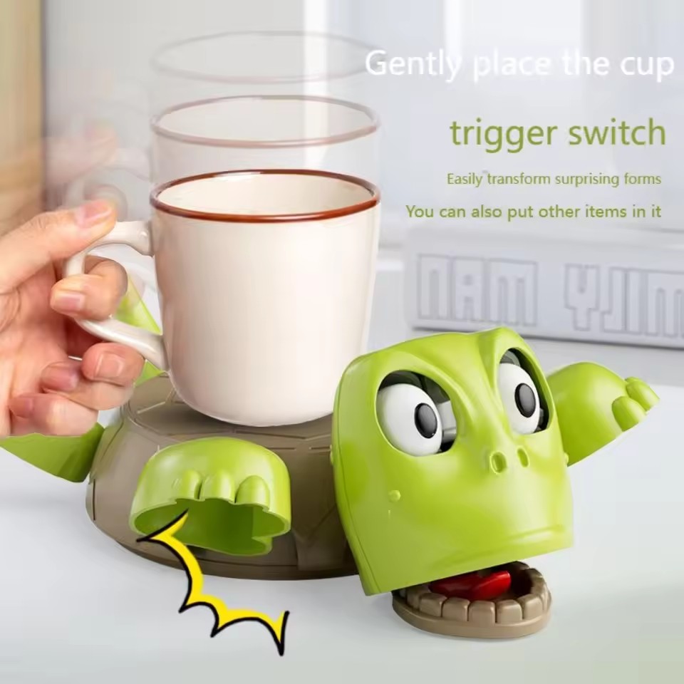 Posavasos de tortuga peculiar, - Kids Quirky Toys reseña y precio