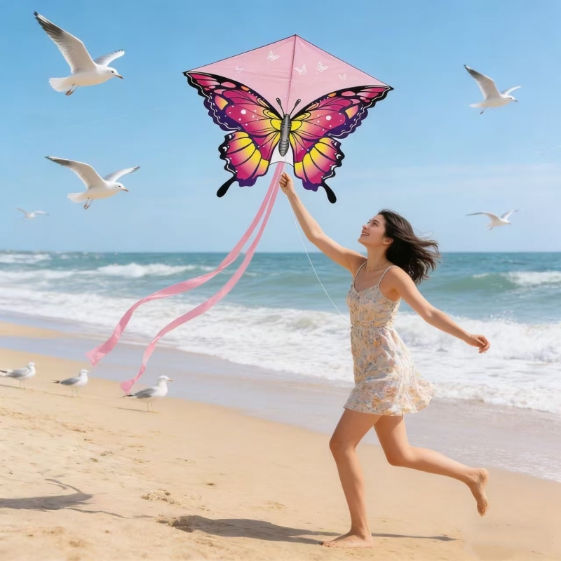 Cometas de mariposa de 140cm,  - Kite Wind Outdoor reseña y precio