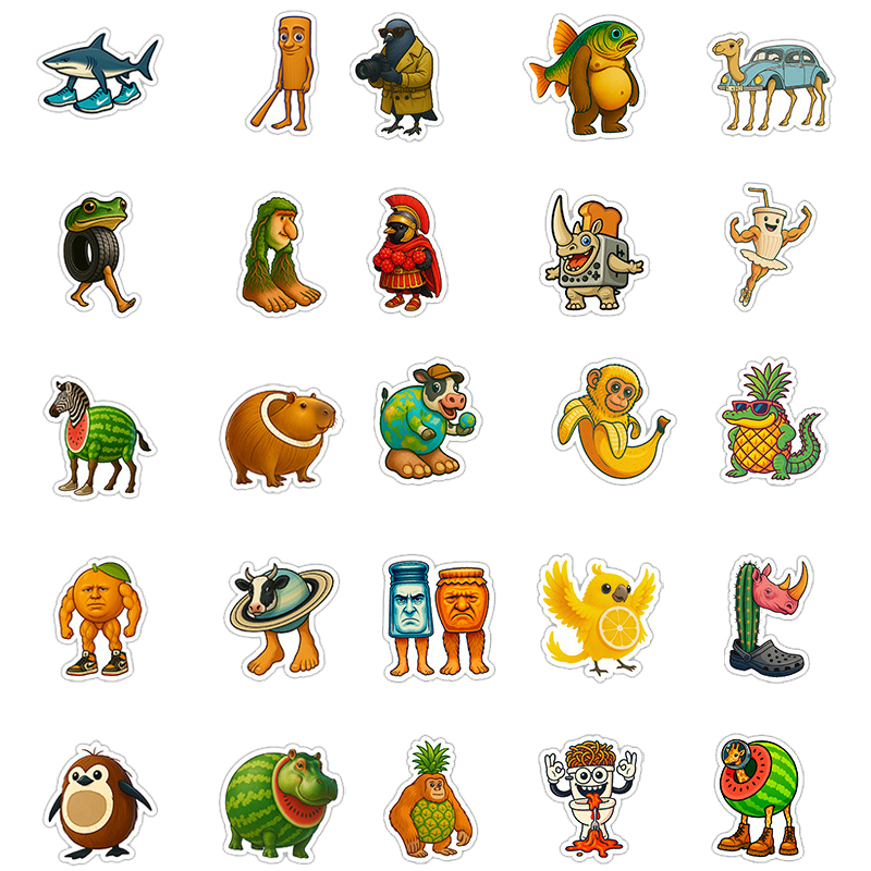 50PCS Pegatinas de Graffiti de - Kids Quirky Toys reseña y precio