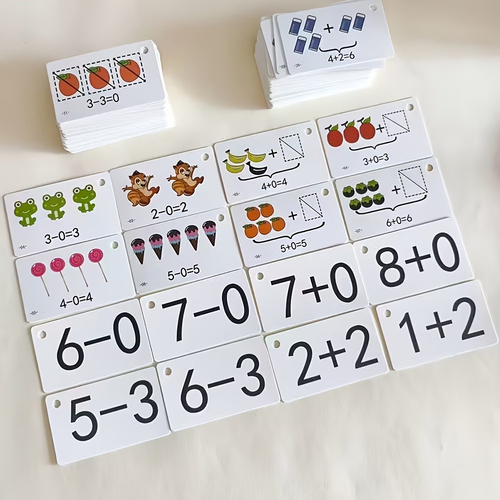 132 tarjetas con problemas de  - Educational Flash Card reseña y precio