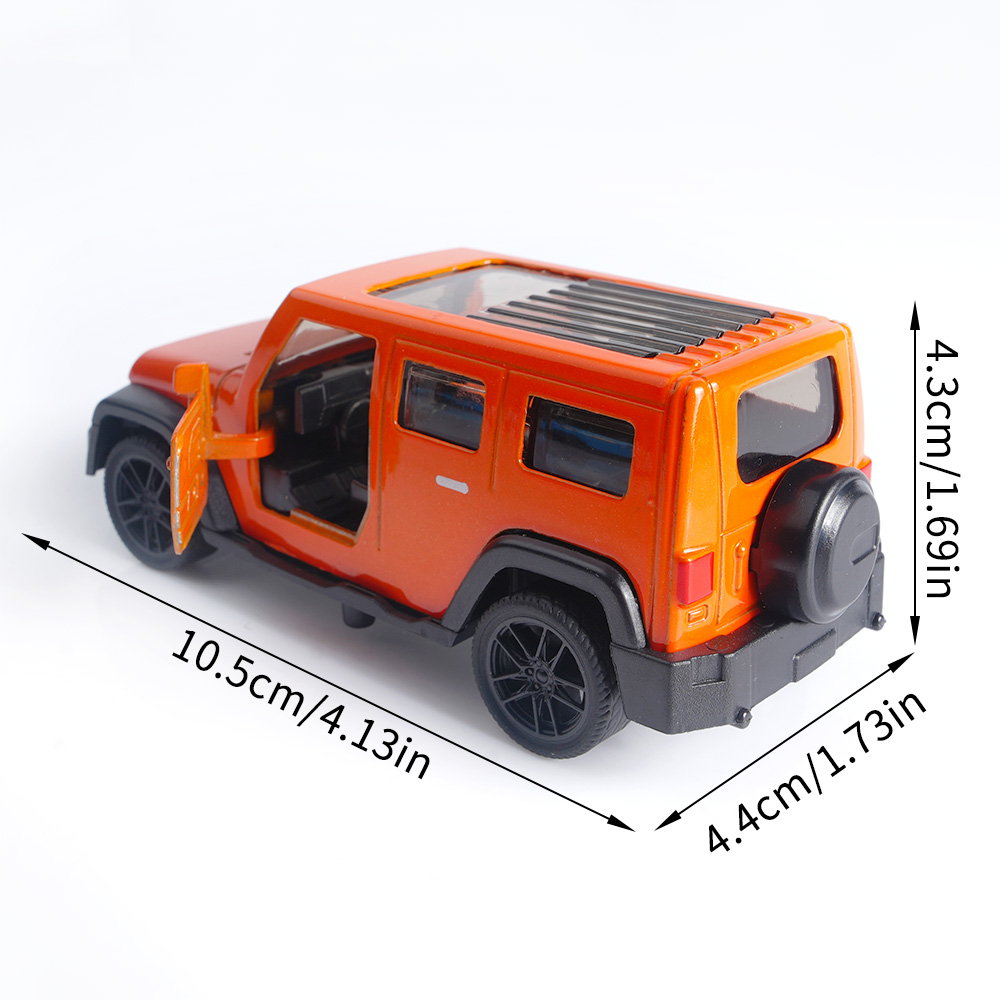 Modelo a Escala 1:43 del Jeep  - Kids Toys Jeep reseña y precio