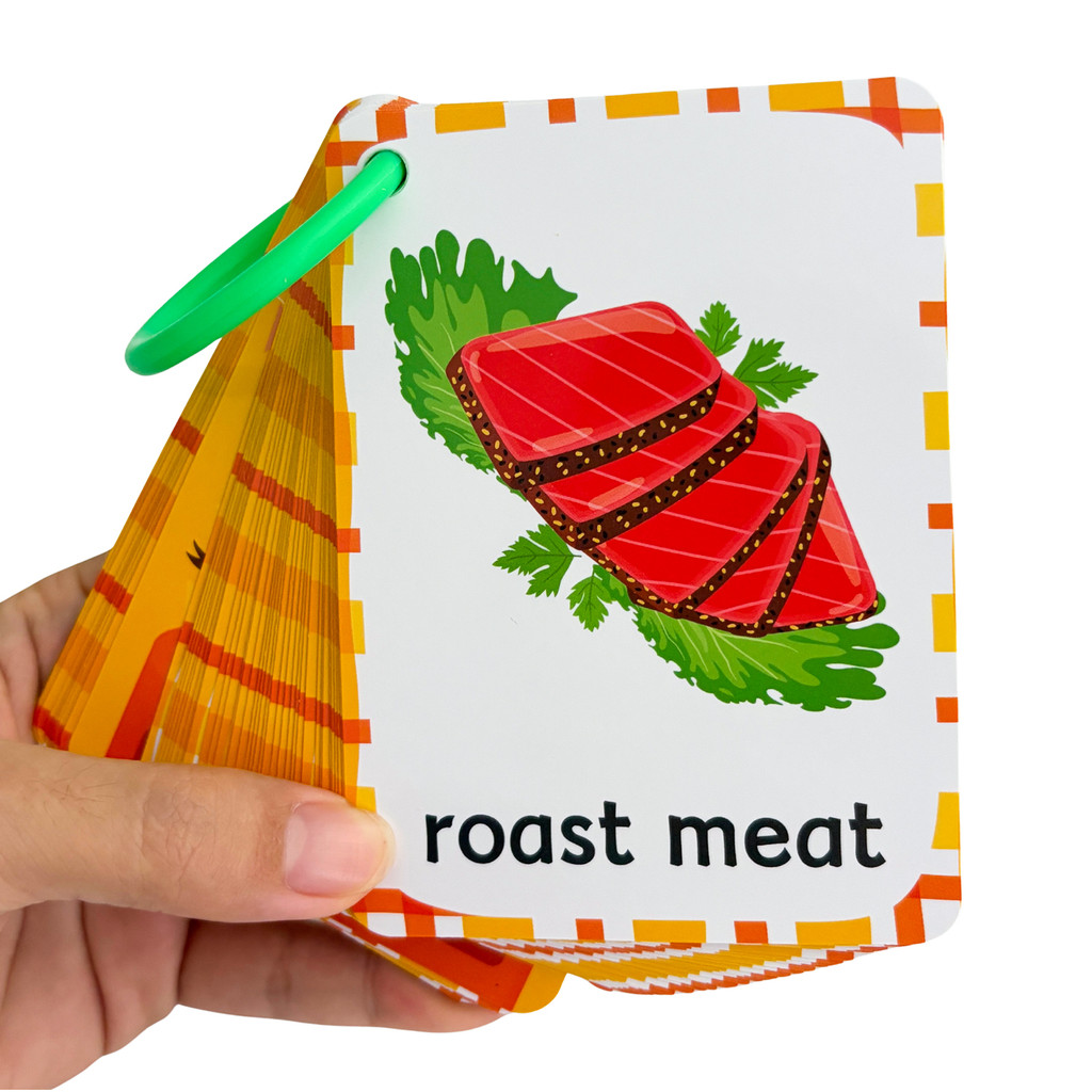 Tarjetas de memoria de vocabul - Educational Flash Card reseña y precio