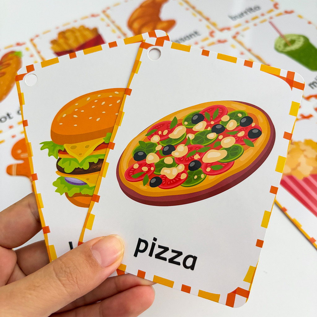 Tarjetas de memoria de vocabul - Educational Flash Card reseña y precio