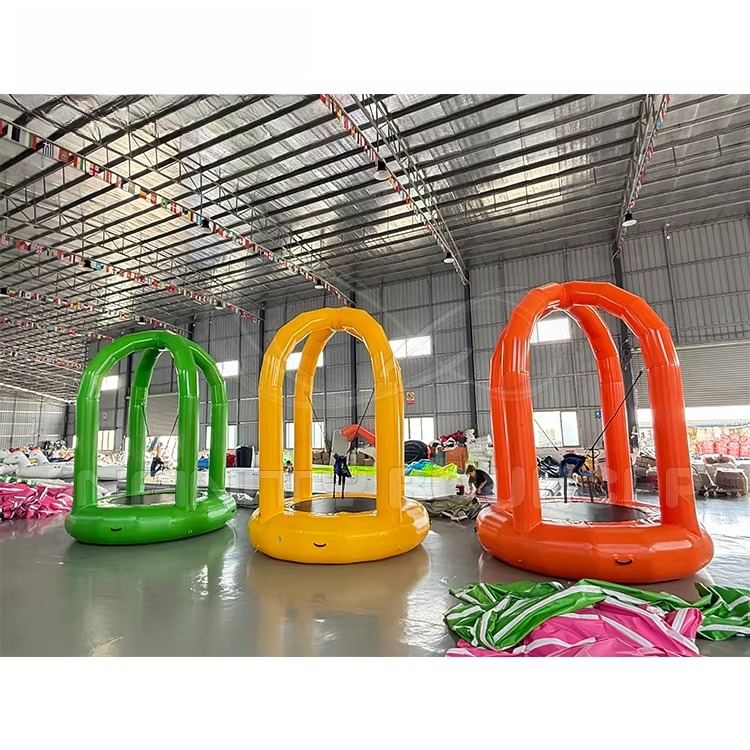 Trampolín Inflable con Bungee, - Kids Toys Rental reseña y precio