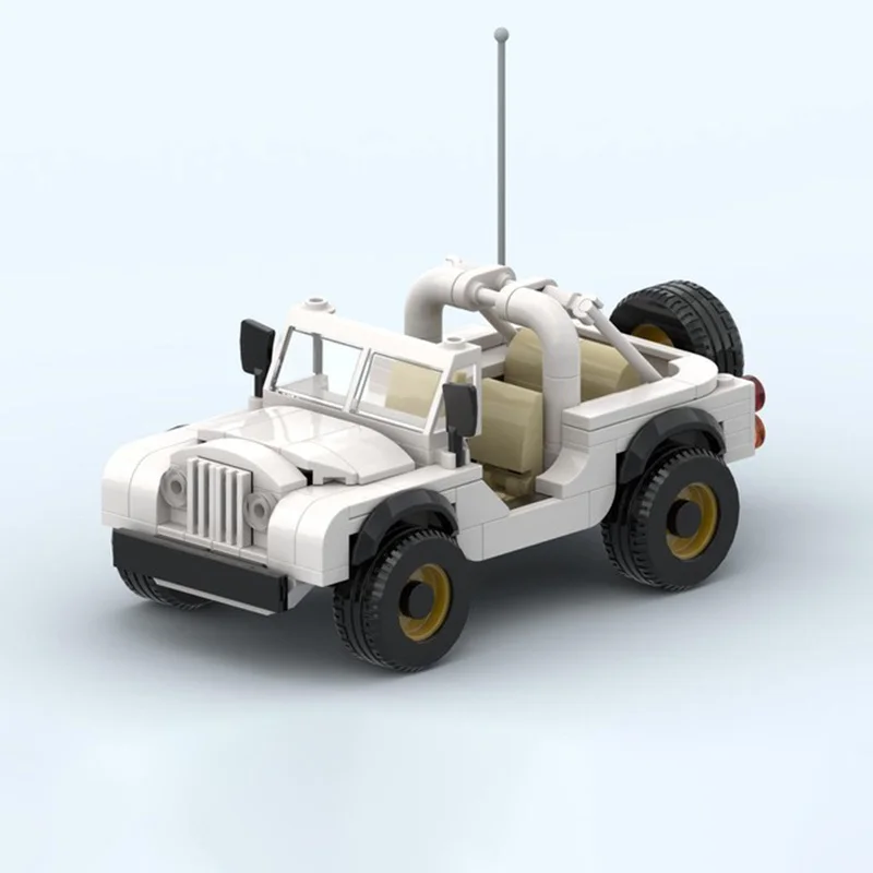 202 Piezas MOC Jeep CJ 7 Daisy - Kids Toys Jeep reseña y precio